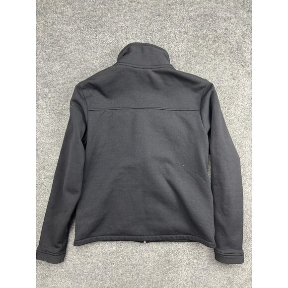 Wooly Bully Wear Jacket Womens Medium Black Fleece Lined Softshell Made USA - Picture 7 of 7